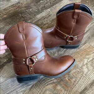 FRYE Brown Leather work Boots